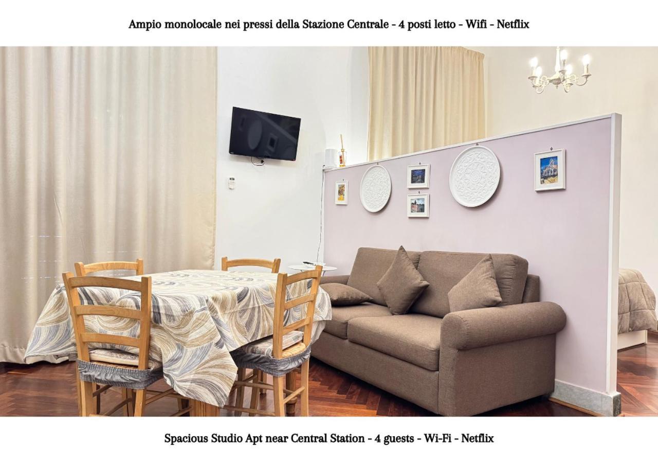 Metro Garibaldi - Loft Con Wifi E 4 Posti Letto Presso La Stazione Centrale Di Napoli 외부 사진