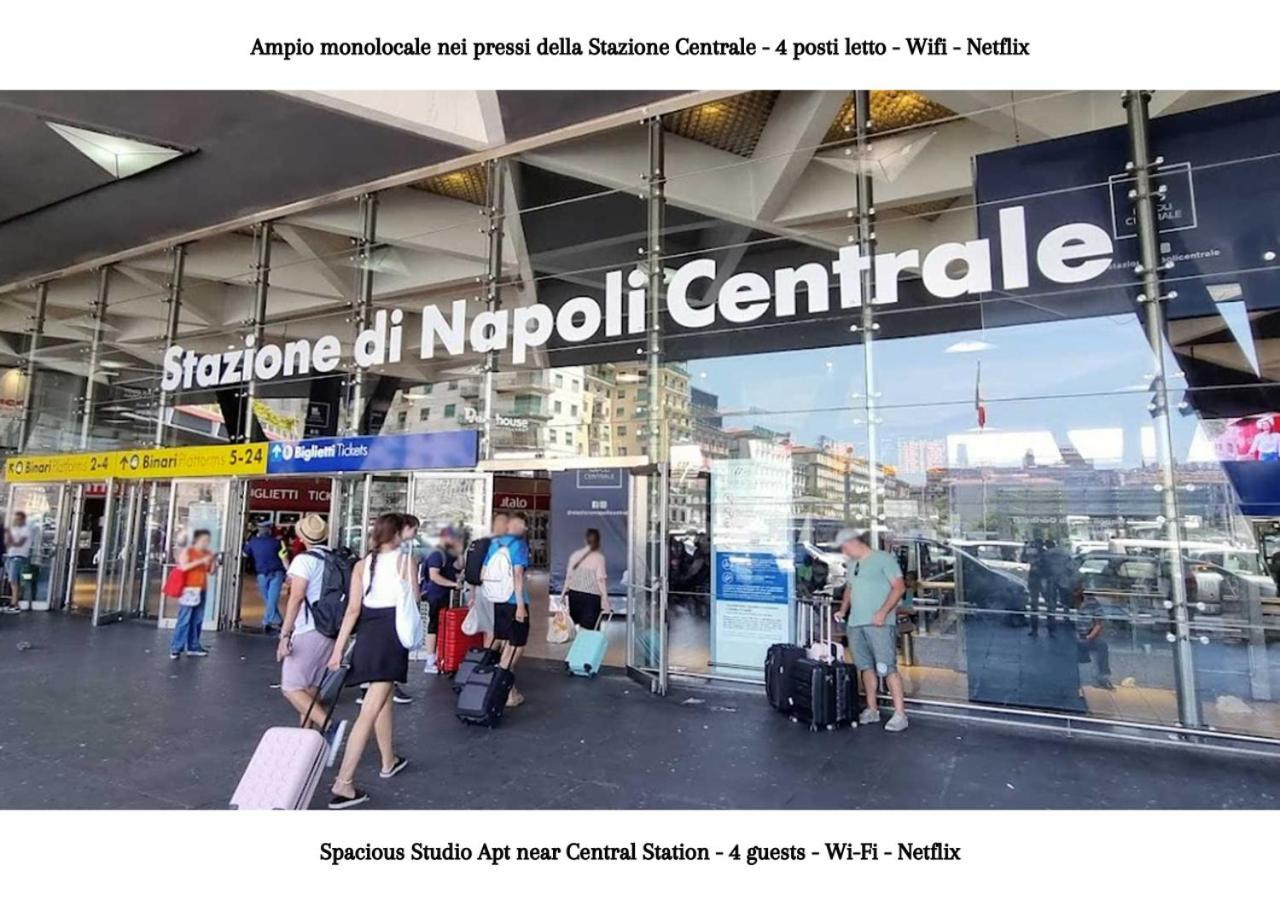 Metro Garibaldi - Loft Con Wifi E 4 Posti Letto Presso La Stazione Centrale Di Napoli 외부 사진
