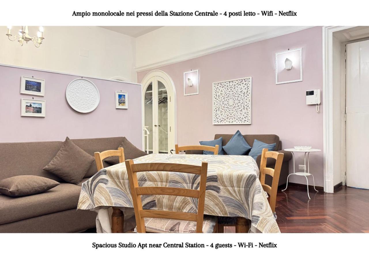 Metro Garibaldi - Loft Con Wifi E 4 Posti Letto Presso La Stazione Centrale Di Napoli 외부 사진